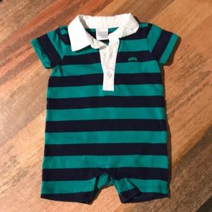 Gymboree polo onesie